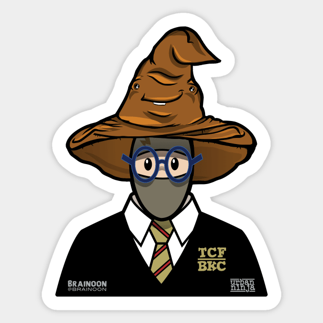 Wizard Ninja Sticker by urban_ninja